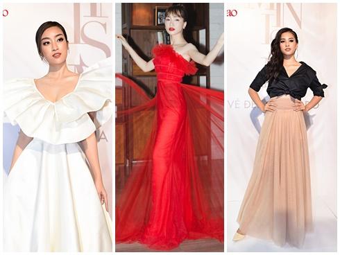 Bất chấp làn sóng tẩy chay, Hòa Minzy diện váy lồng lộn 'chặt chém' dàn hoa hậu