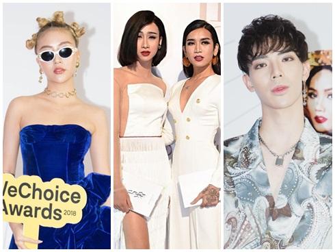SAO MAKE OVER: Hải Triều và BB Trần giả gái xuất sắc - Erik lăng xê mốt đánh son môi xí muội