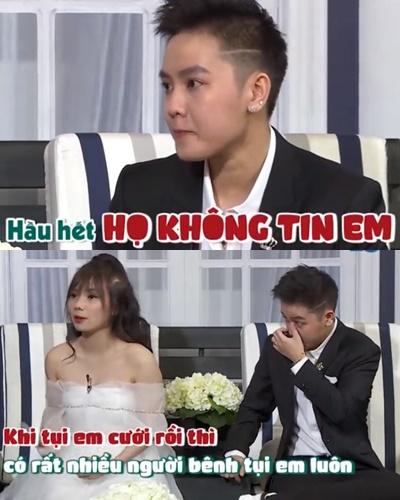 Tomboy đình đám cộng đồng LGBT - Bi Bảo nắm tay người tình đồng giới khóc khi nhắc về tình cũ trên truyền hình-3