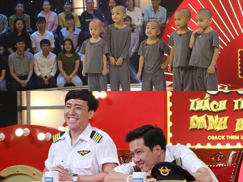 Giải thưởng chỉ có 150 triệu nhưng lần đầu tiên trong lịch sử, team 5 chú tiểu xuất sắc ẵm trọn 200 triệu ở Thách thức danh hài-6