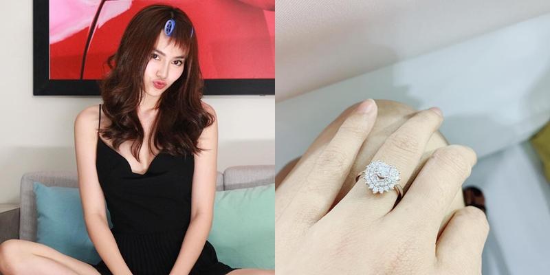 Ninh Dương Lan Ngọc khoe nhẫn kim cương ở ngón áp út, dân mạng lập tức réo tên mỹ nam S.T-1