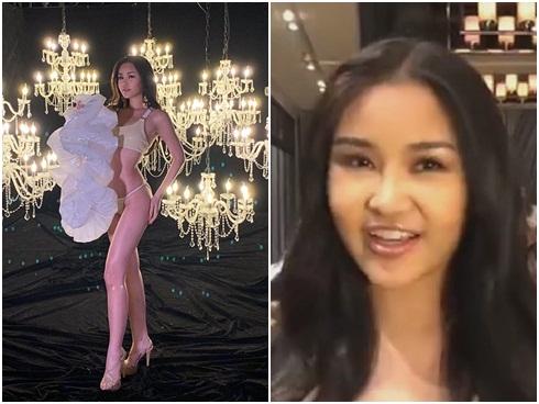 Lê Âu Ngân Anh mặc bikini nóng bỏng, thể hiện trình tiếng Anh với truyền thông quốc tế tại Miss Intercontinental 2018