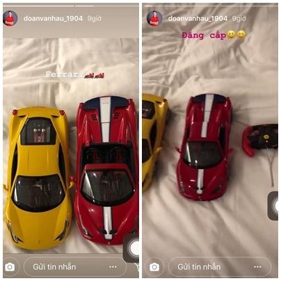 Văn Đức, Văn Hậu tậu hẳn siêu xe giống nhau, Lâm tây bị mắng yêu vì lén lút ăn pizza-1