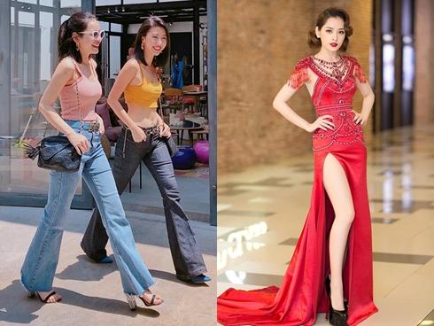 Mẹo ăn gian chiều cao của Chi Pu và Quỳnh Anh Shyn