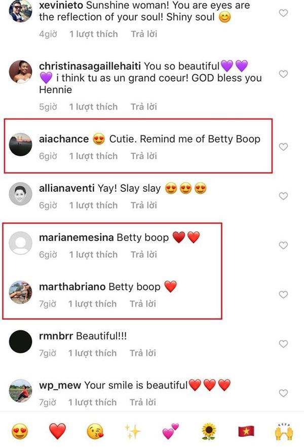 Khoe ảnh tóc xoăn má phính, HHen Niê được fan toàn thế giới ví như cô nàng nóng bỏng Betty Boop-3