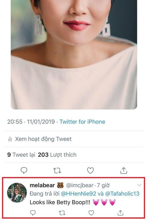 Khoe ảnh tóc xoăn má phính, HHen Niê được fan toàn thế giới ví như cô nàng nóng bỏng Betty Boop-4