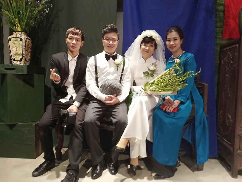 Thích thú ngắm loạt ảnh cưới phong cách thập niên 80 của cặp MC Thảo Vân - Lê Anh-11