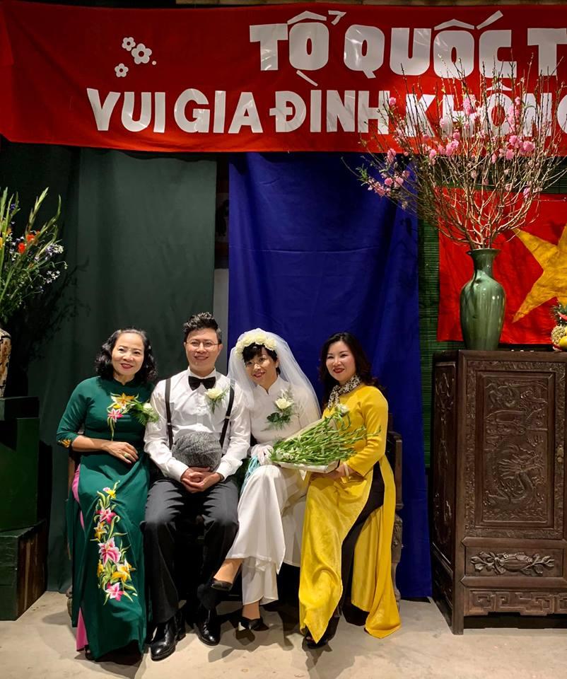 Thích thú ngắm loạt ảnh cưới phong cách thập niên 80 của cặp MC Thảo Vân - Lê Anh-12