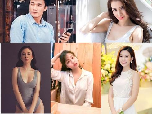 Á hậu Thư Dung và những mỹ nhân 'tỏ tình' với Bùi Tiến Dũng