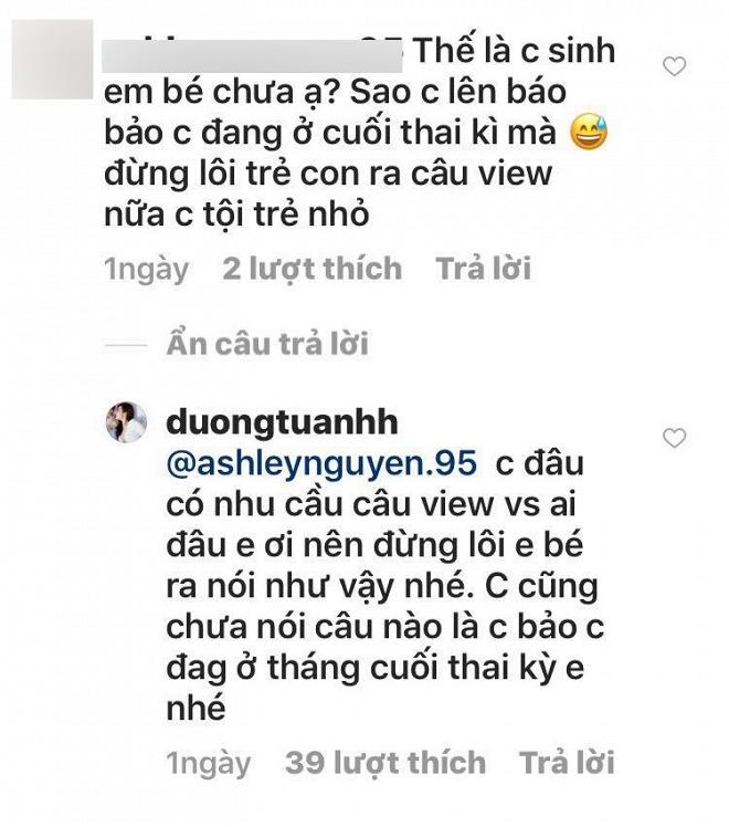 Á hậu Tú Anh đáp trả gay gắt khi bị antifan chỉ trích mang con ra để câu view-3