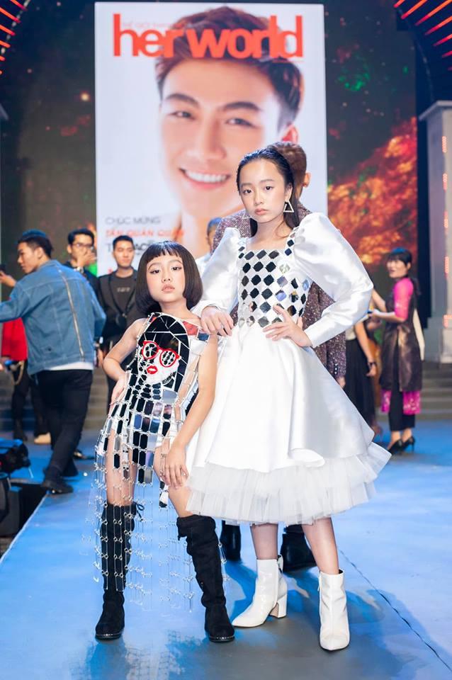 Catwalk thần sầu, phiên bản nhí của Võ Hoàng Yến lọt mắt xanh nữ hoàng tạo dáng Coco Rocha-12