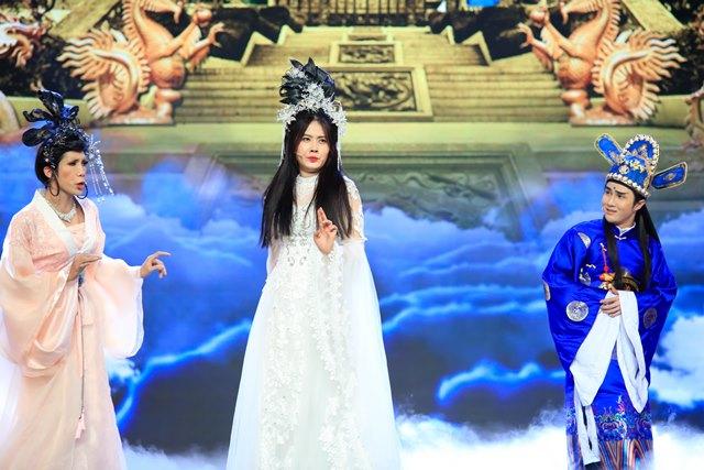 KHÔNG THỂ TIN NỔI: Nam Em vào vai Hằng Nga điên hết cỡ trong Táo Quân 2019-3