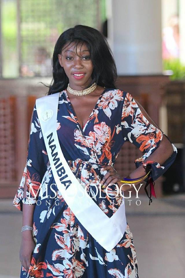 Nhan sắc Lê Âu Ngân Anh vẫn còn đỡ, ngắm dàn thí sinh Miss Intercontinental 2018 mặc đồ dạo biển ai cũng thon thót giật mình-3