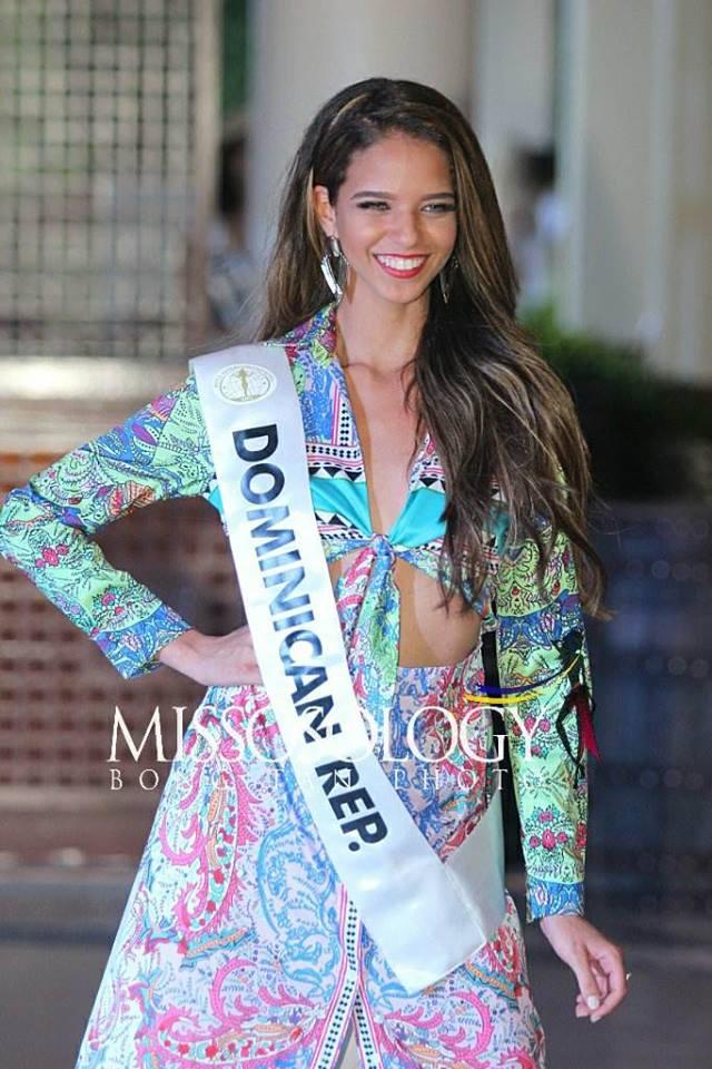 Nhan sắc Lê Âu Ngân Anh vẫn còn đỡ, ngắm dàn thí sinh Miss Intercontinental 2018 mặc đồ dạo biển ai cũng thon thót giật mình-11