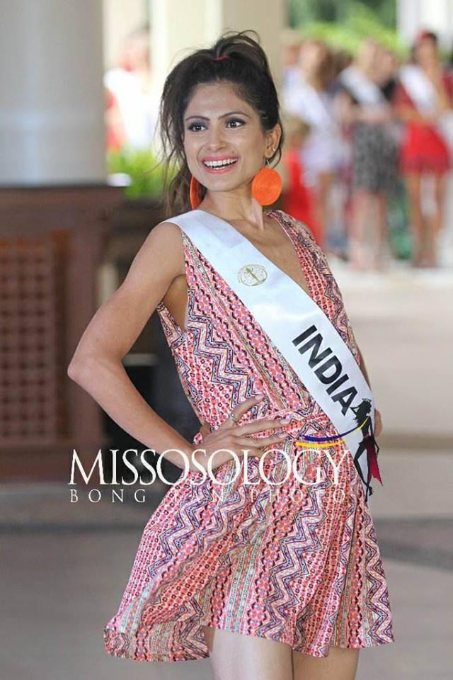 Nhan sắc Lê Âu Ngân Anh vẫn còn đỡ, ngắm dàn thí sinh Miss Intercontinental 2018 mặc đồ dạo biển ai cũng thon thót giật mình-26