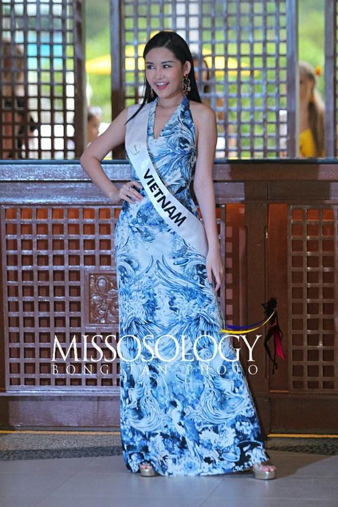 Nhan sắc Lê Âu Ngân Anh vẫn còn đỡ, ngắm dàn thí sinh Miss Intercontinental 2018 mặc đồ dạo biển ai cũng thon thót giật mình-1