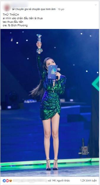 Có một thử thách gọi là Đố ai không nhìn vào chân Bích Phương và gần như 100% đều ngậm ngùi nhận thua cuộc-1