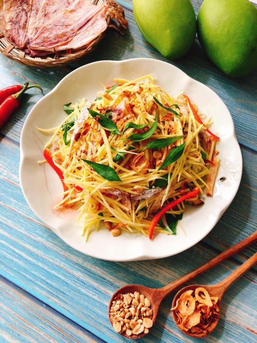 Gỏi xoài khô mực dai dai gợi nhớ thời học sinh-2