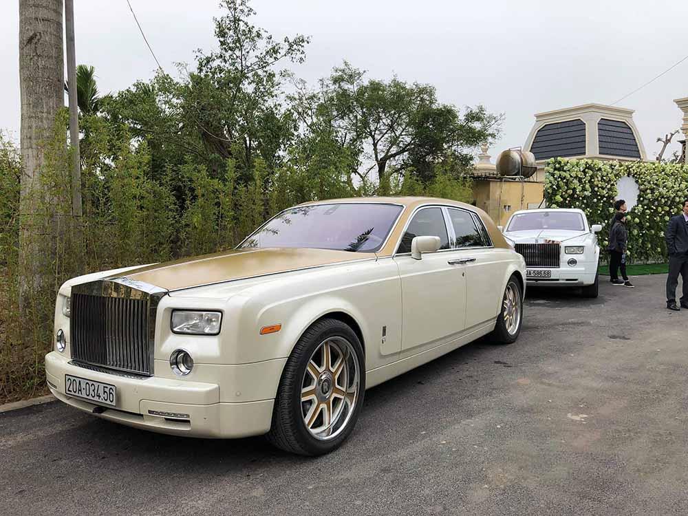 Ngắm trọn bộ ảnh cưới của cô dâu đeo vàng trĩu cổ được 2 siêu xe Rolls-Royce Phantom rước trong đám cưới khủng ở Nam Định-2