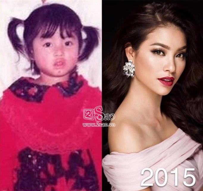 Dàn Miss Universe Vietnam khi xưa ta bé: Phạm Hương và HHen Niê thực ra đã rất xinh từ thuở lên 3-6