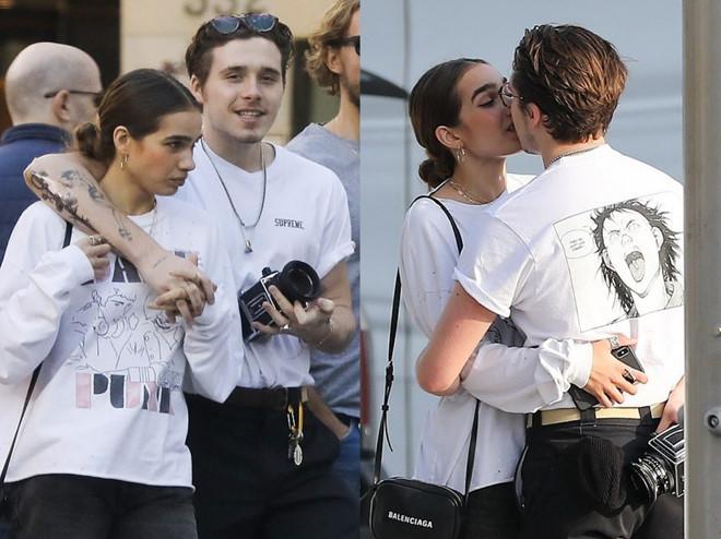 Những khoảnh khắc tình tứ của Brooklyn Beckham và bạn gái hơn tuổi-4