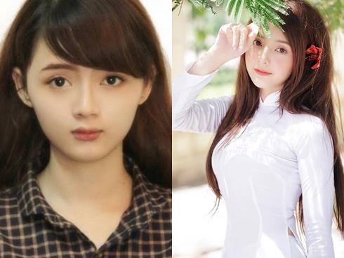 Những hot girl ảnh trên mạng xinh đẹp, ngoài đời thực còn rạng rỡ hơn-9