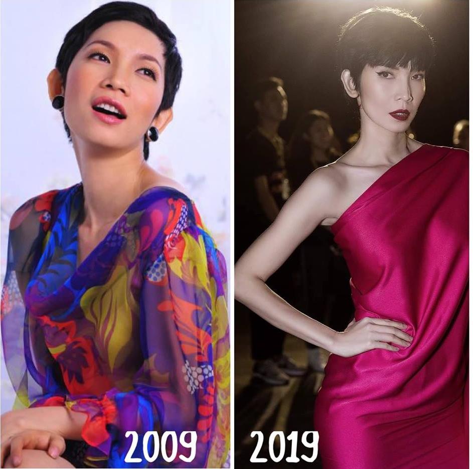 Đàm Thu Trang cùng dàn sao Việt thi nhau bắt trend Tôi đã thay đổi thế nào sau 10 năm-2