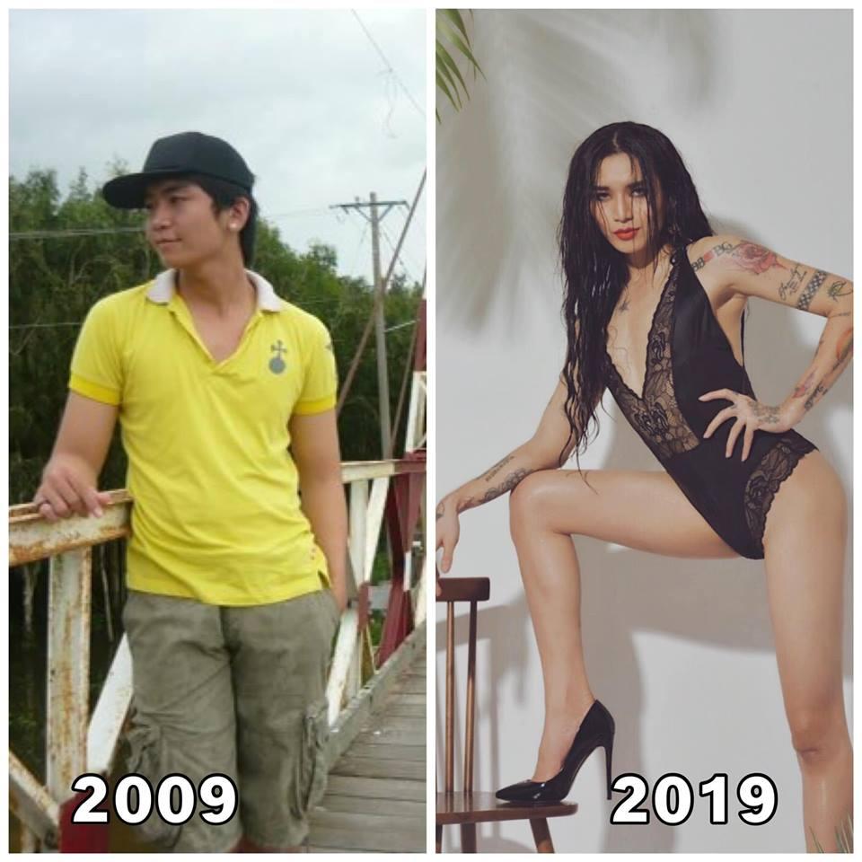 Nhìn lại nhan sắc 10 năm của hotgirl - hotboy Việt, ai cũng lột xác nhưng BB Trần còn kinh điển hơn-1