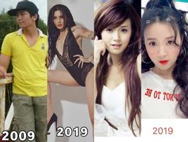 Nhìn lại nhan sắc 10 năm của hotgirl - hotboy Việt, ai cũng lột xác nhưng BB Trần còn kinh điển hơn Nhìn lại nhan sắc 10 năm của hotgirl - hotboy Việt, ai cũng lột xác nhưng BB Trần còn kinh điển hơn