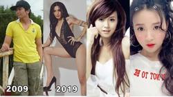 Nhìn lại nhan sắc 10 năm của hotgirl - hotboy Việt, ai cũng lột xác nhưng BB Trần còn kinh điển hơn