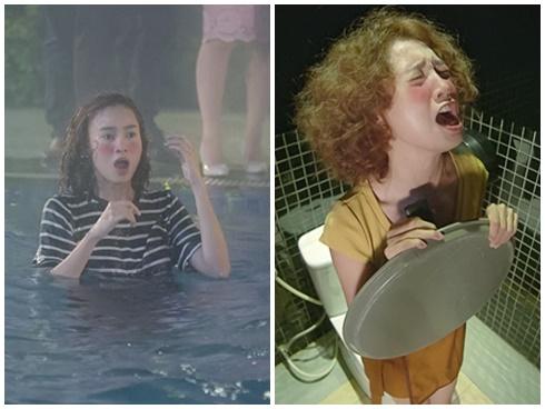 Chi Pu bị Ninh Dương Lan Ngọc mắng té tát vì hôn trai lạ ngoài đường trong tập 2 Mối tình đầu của tôi-8