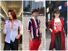 STREET STYLE: Kỳ Duyên hút hồn với tuyệt chiêu mặc áo phanh cúc - Sơn Tùng dát hàng hiệu trăm triệu dạo biển