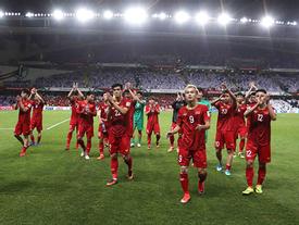Vào vòng 1/8 nhờ chỉ số fair-play, Việt Nam đụng Jordan Vào vòng 1/8 nhờ chỉ số fair-play, Việt Nam đụng Jordan