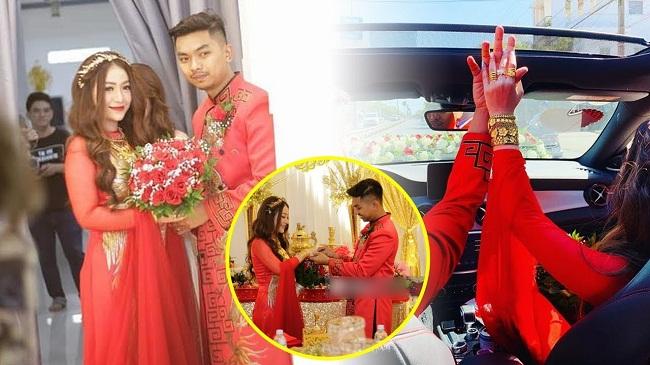 Những mỹ nhân Việt đeo vàng nặng trĩu, cưới đại gia thân thế khủng cỡ nào?-12