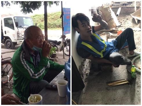 Chết cười với ảnh phiên bản đời thường của ĐT Việt Nam: Văn Toàn làm thợ xây, thầy Park an nhiên uống trà đá