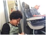 Hành khách phải ngồi trên sàn máy bay vì hết chỗ