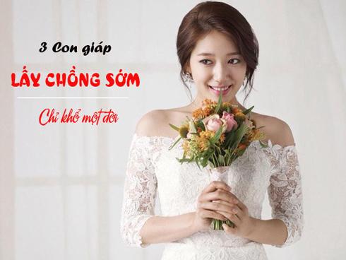 Số trời đã định 3 con giáp này nếu kết hôn trước 25 tuổi sẽ khổ một đời