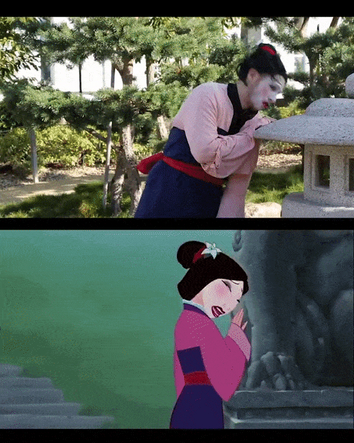 Chết cười với clip cosplay Hoa Mộc Lan phiên bản con nhà nghèo-3