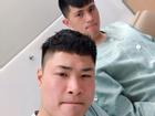 Đình Trọng chia sẻ hình ảnh xem trận đấu của Việt Nam trong bệnh viện
