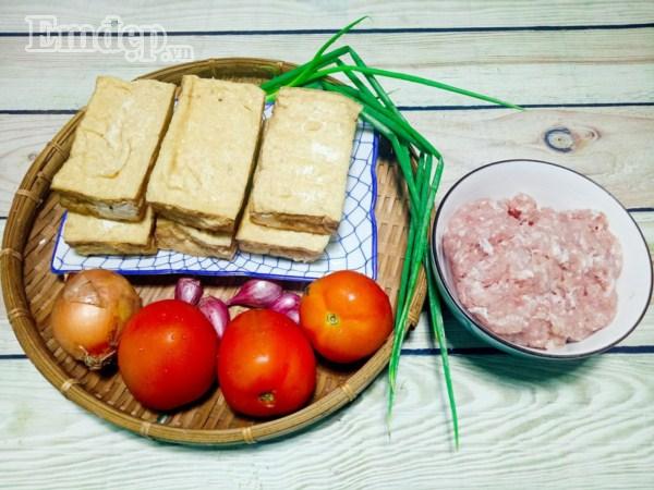 Đậu nhồi thịt sốt cà chua nhanh gọn chào tuần mới-1