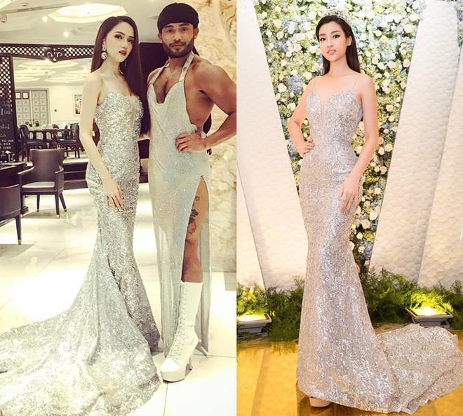 Năm lần đụng hàng là năm lần Đỗ Mỹ Linh - Hương Giang Idol hack não fan xem ai mặc đẹp hơn-7