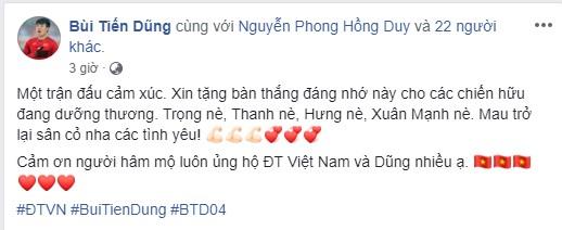 Chỉ 1 chi tiết nhỏ đã đủ thấy Tư Dũng có cách nhớ đồng đội Trọng ỉn thú vị như thế nào tại Asian Cup 2019-1