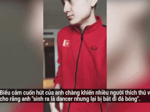 Hết bắt bóng giỏi lại trổ tài nhảy sexy trên nền nhạc hit mới của Bảo Anh, Đặng Văn Lâm khiến fans nữ 'đau tim'