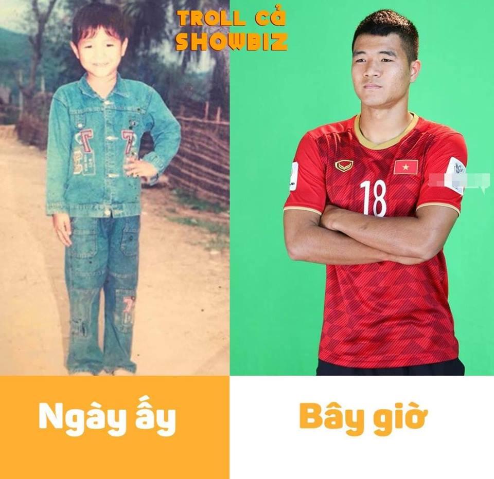 Bị đào mộ ảnh theo trào lưu ngày ấy bây giờ, tuyển Việt Nam khiến fans cười bò, tội nghiệp nhất là Công Phượng-3