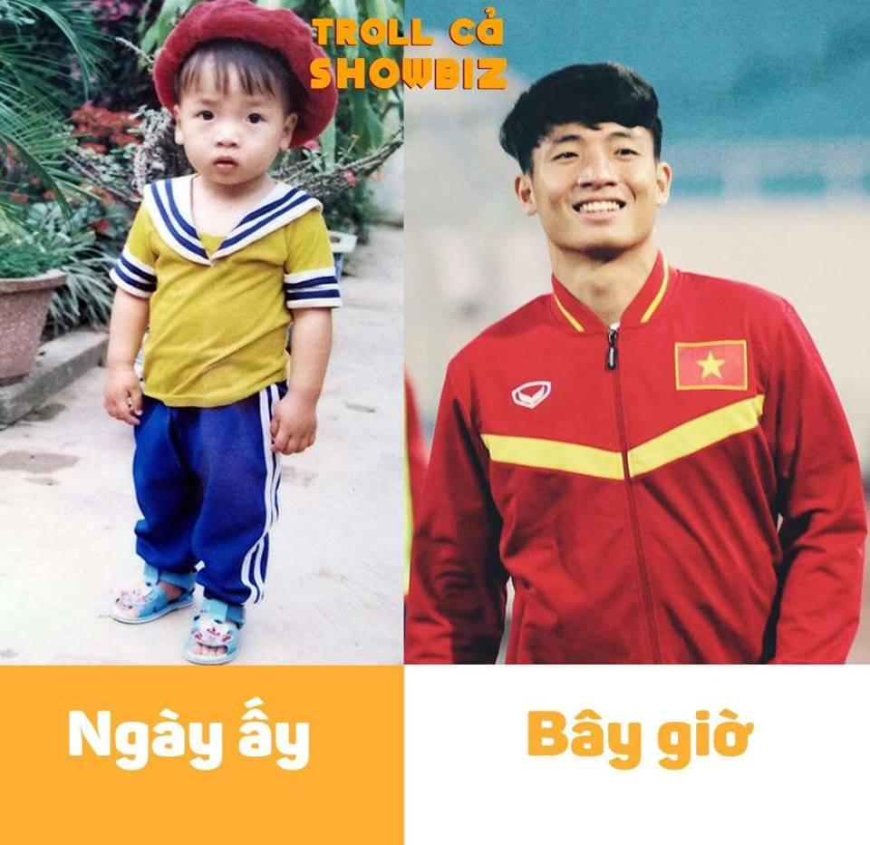 Bị đào mộ ảnh theo trào lưu ngày ấy bây giờ, tuyển Việt Nam khiến fans cười bò, tội nghiệp nhất là Công Phượng-2