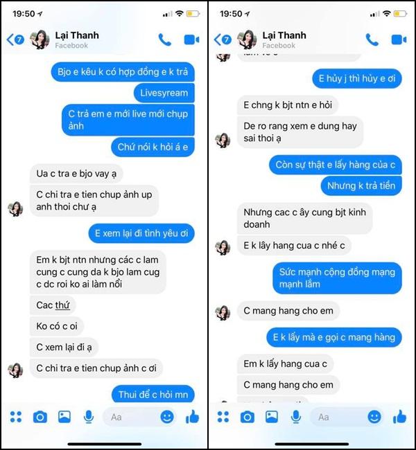 BIẾN SHOWBIZ: Thanh Bi Người phán xử bị tố mua hàng nhưng cố tình tỏ ra ngây thơ hòng quỵt nợ-4