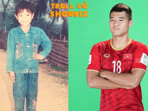 Bị 'đào mộ' ảnh theo trào lưu ngày ấy bây giờ, tuyển Việt Nam khiến fans cười bò, tội nghiệp nhất là Công Phượng