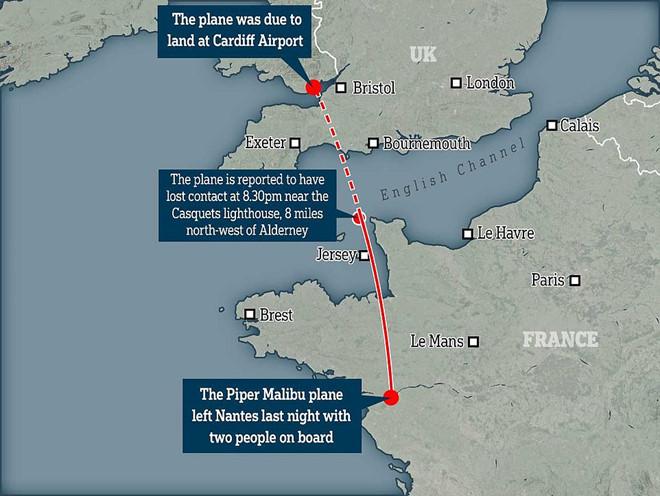 Máy bay chở tân binh đắt nhất lịch sử Cardiff City mất tích-3