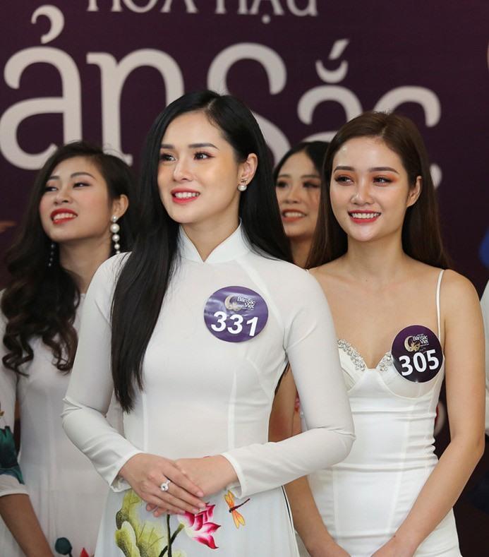 Ghi danh Hoa hậu Bản sắc Việt 2019, bạn gái Trọng Đại U23 bất ngờ bị đào mộ quá khứ thi sắc đẹp vì mê tiền-1