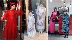 Hàng loạt mỹ nhân 'lên đồ' với áo dài cách tân: Mai Phương và Bích Phương dịu dàng; Ngô Thanh Vân, Quỳnh Chi ma mị